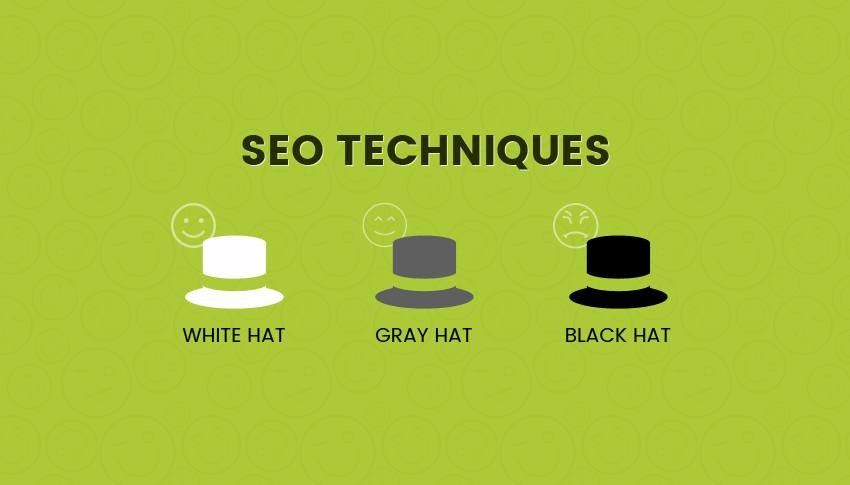 The 3 different types of SEO techniques